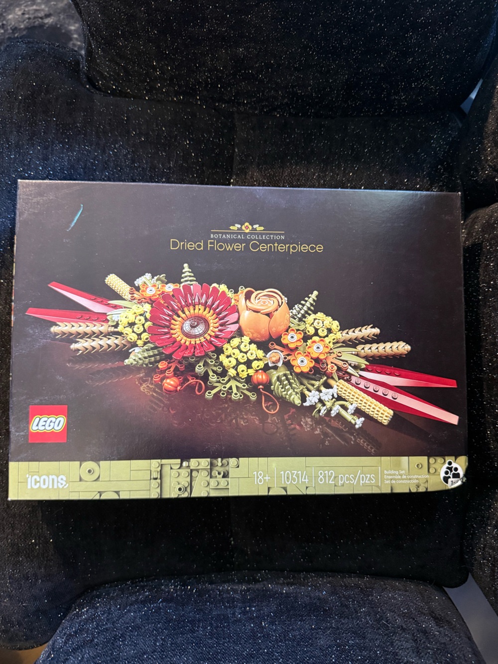 RETIRED Lego 10314 Dried Flower Centerpiece - Botanical Collection - New in Box